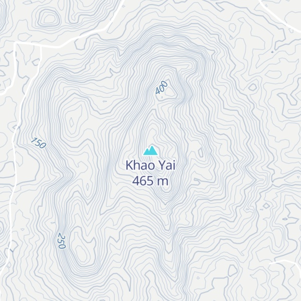 Map of Khao Yai