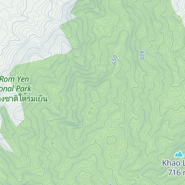 Map of Khao Lek