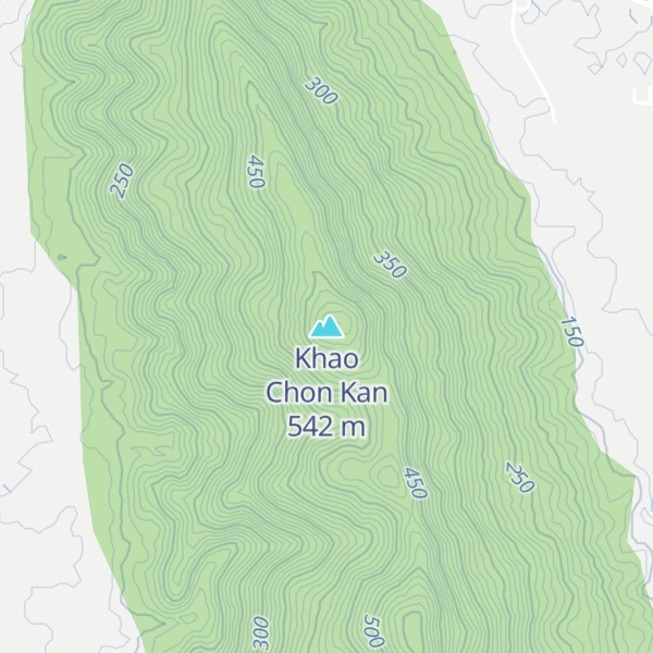 Map of Khao Chon Kan
