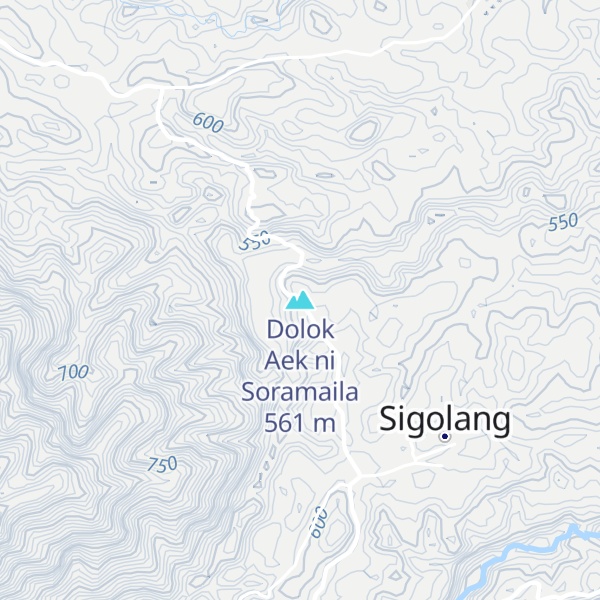 Map of Dolok Aek ni Soramaila