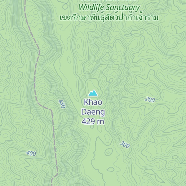Map of Khao Daeng