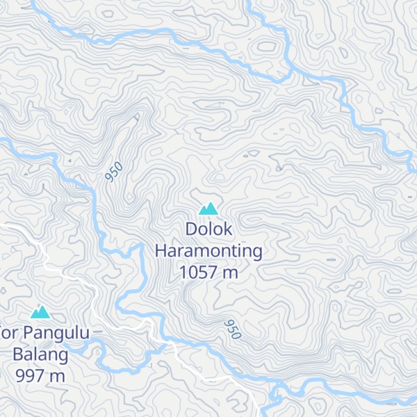 Map of Dolok Haramonting