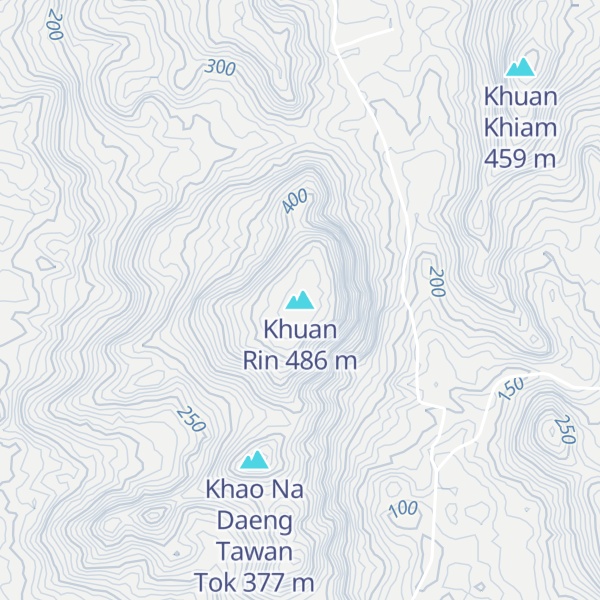 Map of Khuan Rin