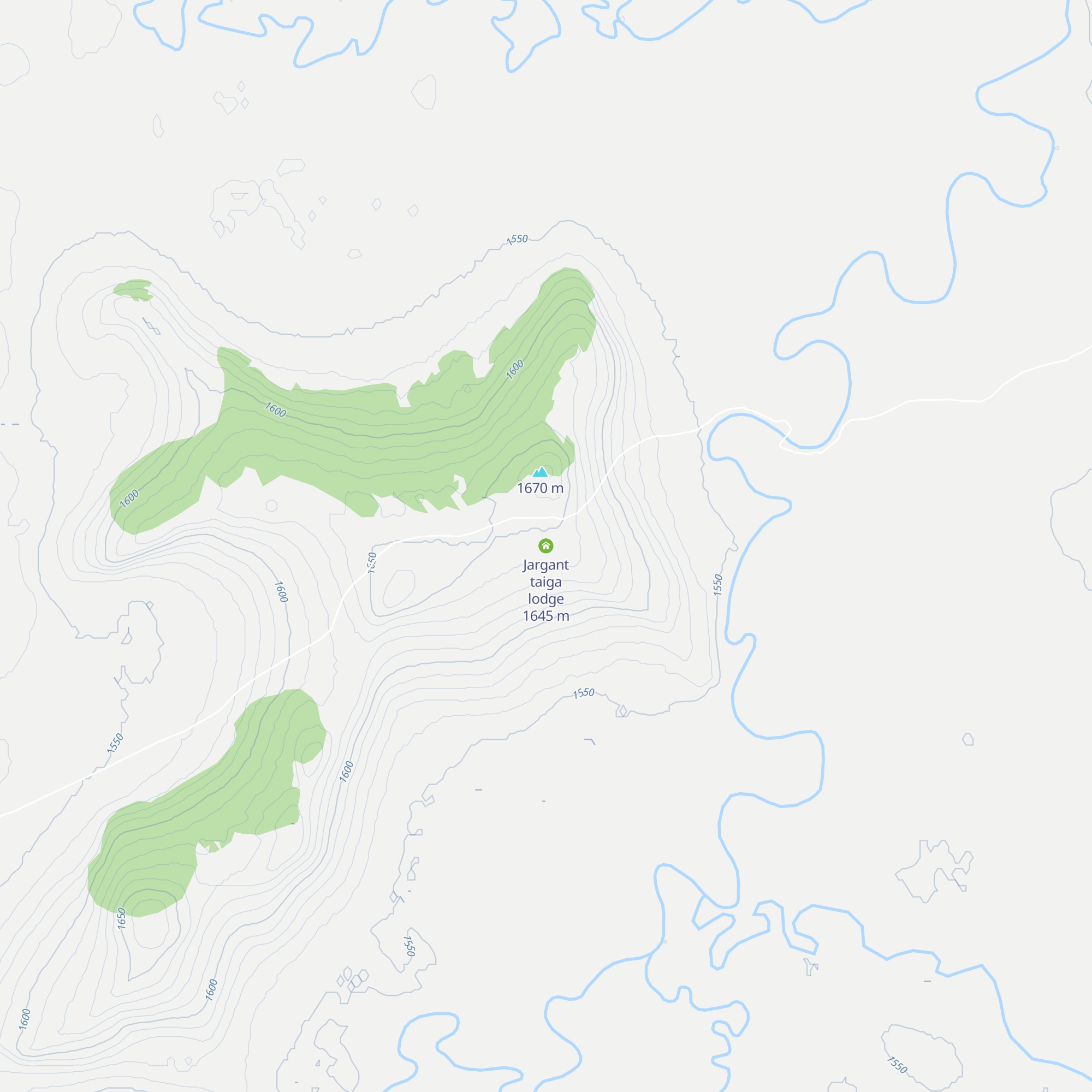 Jargant taiga lodge map