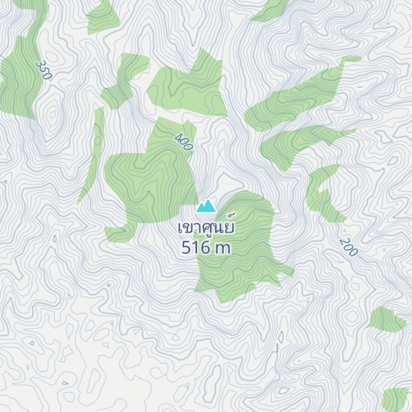Map of เขาศูนย์