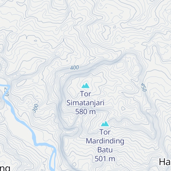 Map of Tor Simatanjari