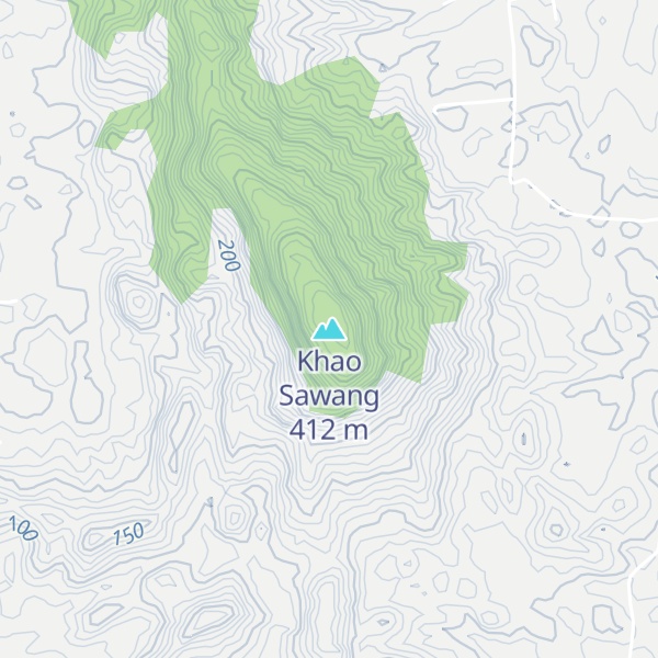 Map of Khao Sawang