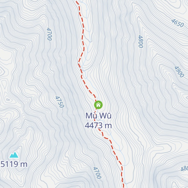 Map of Mù Wū