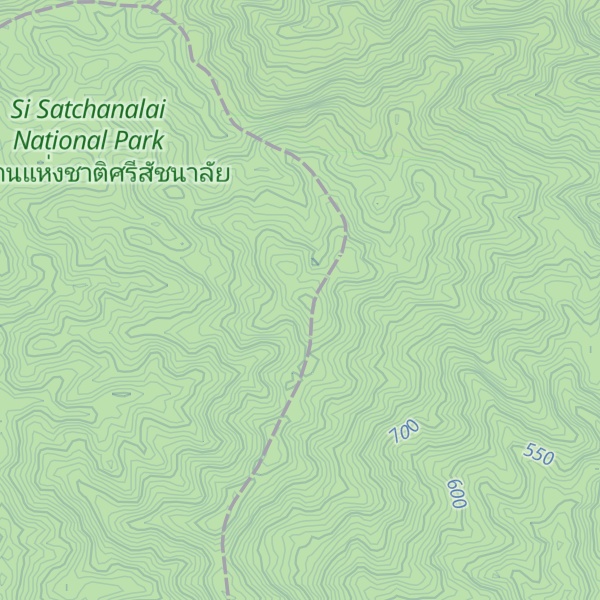 Map of Doi Luang Kio Muang