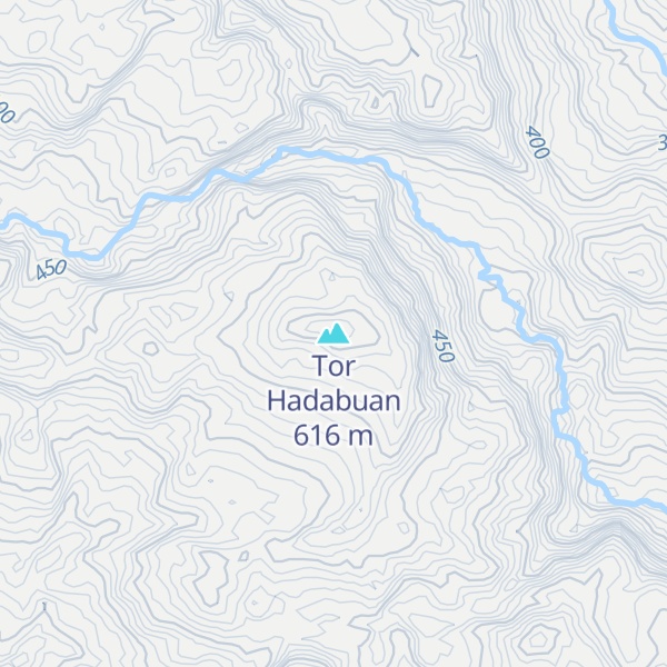 Map of Tor Hadabuan