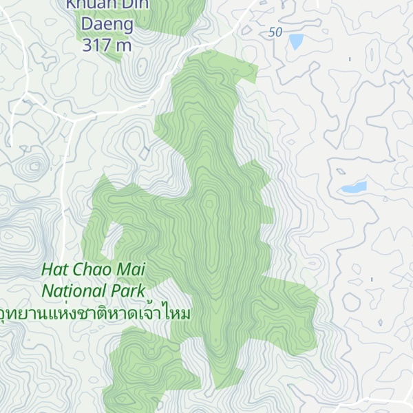 Map of Khuan Met Chun
