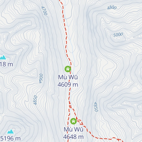 Map of Mù Wū