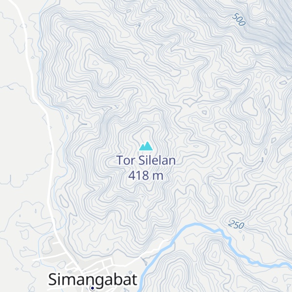 Map of Tor Silelan