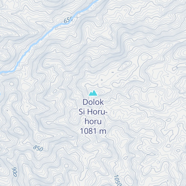 Map of Dolok Si Horu-horu