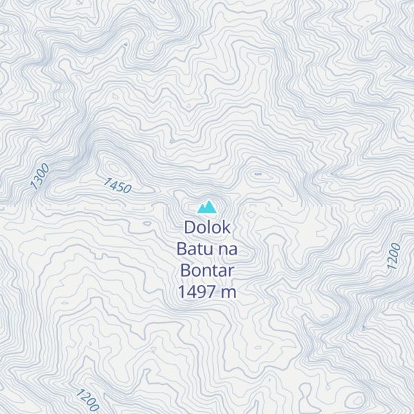 Map of Dolok Batu na Bontar