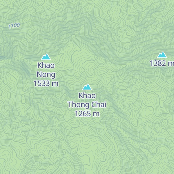 Map of Khao Thong Chai