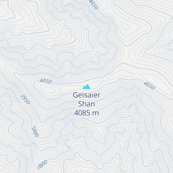 Map of Geisaier Shan