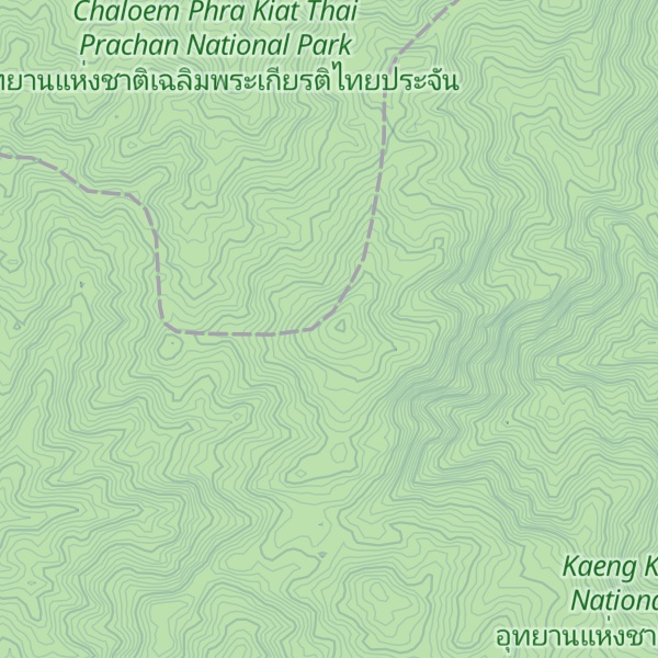 Map of Khao Phra Rop