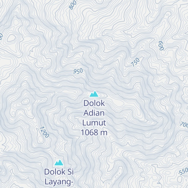 Map of Dolok Adian Lumut