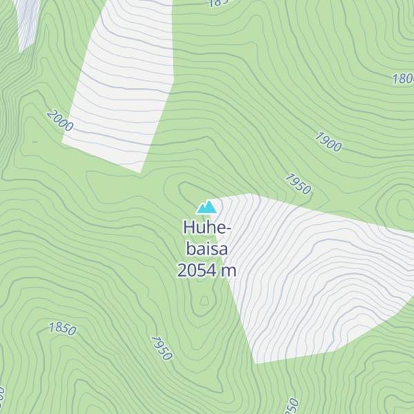 Map of Huhe-baisa