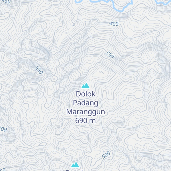 Map of Dolok Padang Maranggun