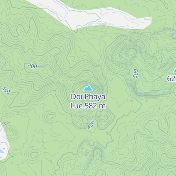 Map of Doi Phaya Lue