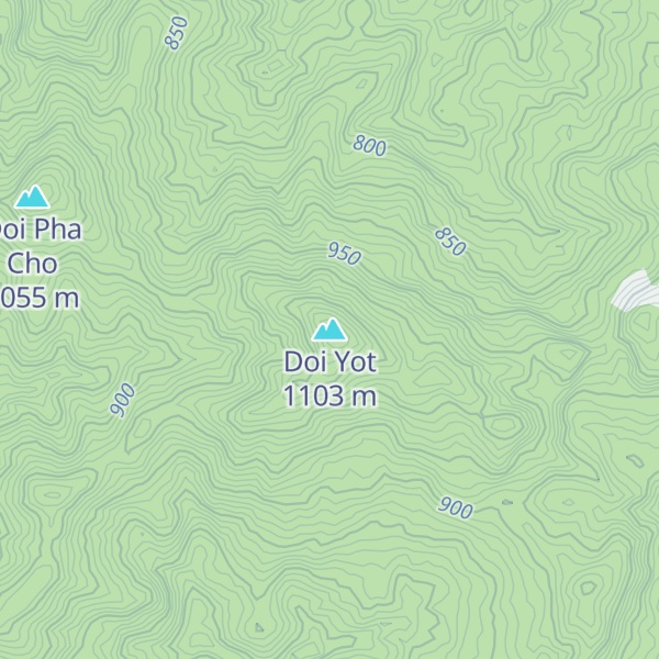Map of Doi Yot