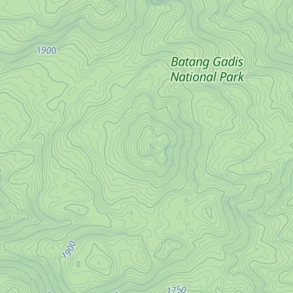 Map of Sorik Merapi na Menek