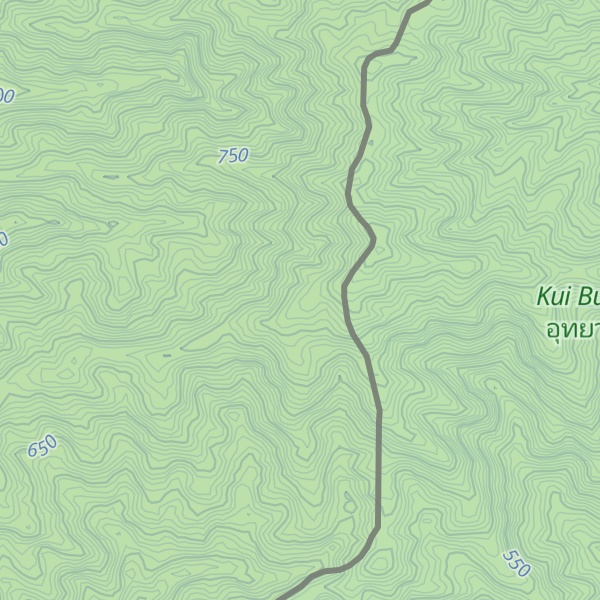 Map of Khao Denbhrekkhwa