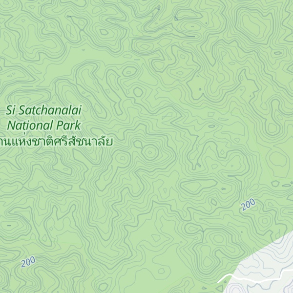 Map of Doi Khun San Hip