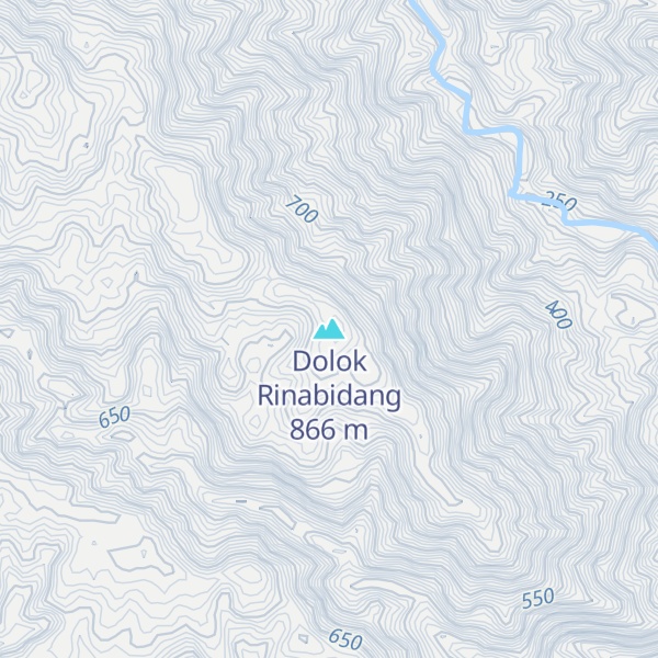 Map of Dolok Rinabidang