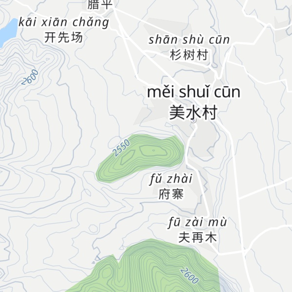 Map of Měi Shuǐshān
