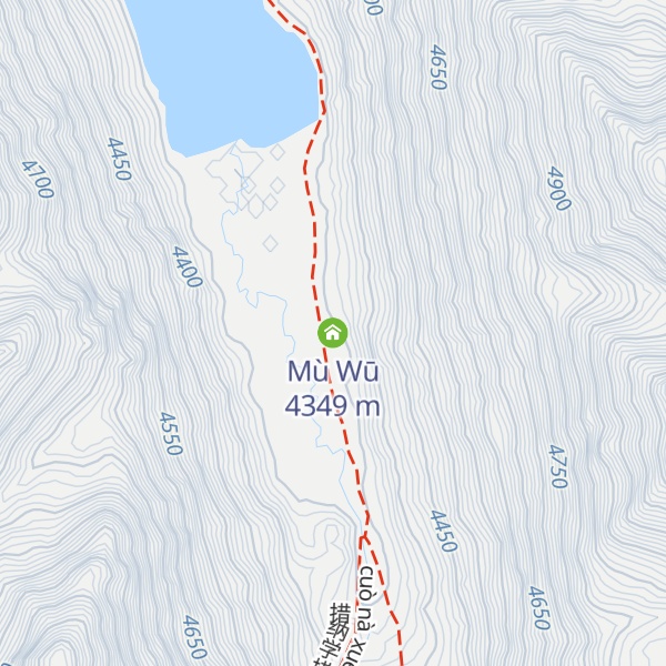 Map of Mù Wū