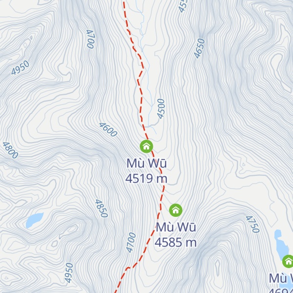 Map of Mù Wū