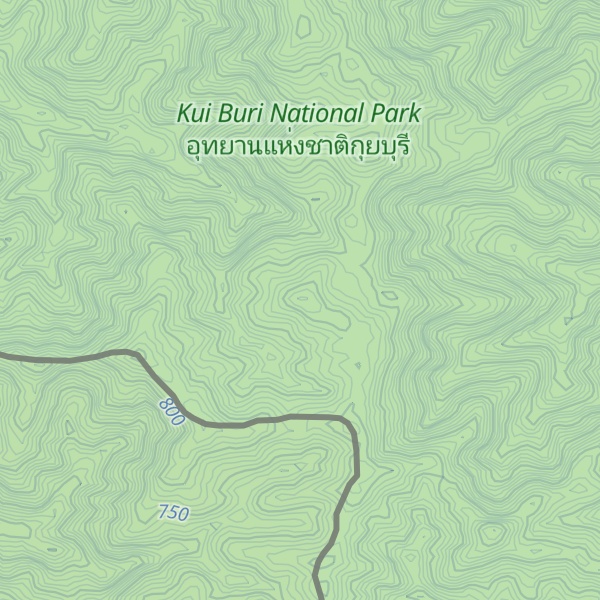 Map of Kyauk-pya Taung