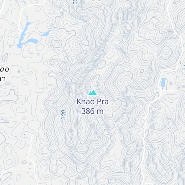 Map of Khao Pra