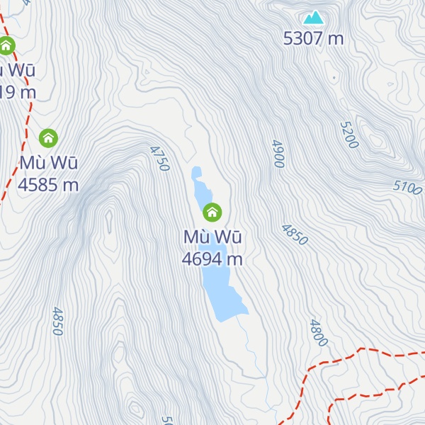Map of Mù Wū