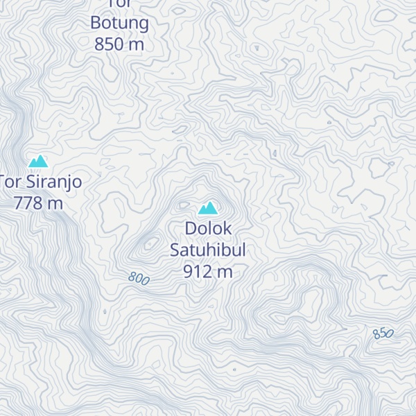 Map of Dolok Satuhibul