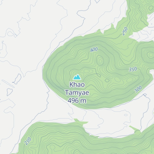 Map of Khao Tamyae