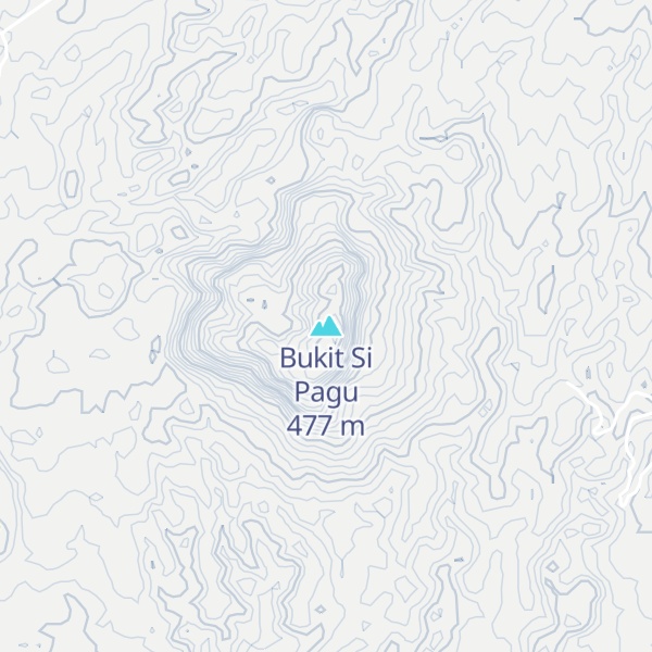 Map of Bukit Si Pagu