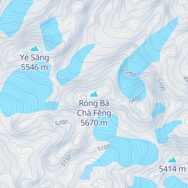 Map of Róng Bà Chà Fēng