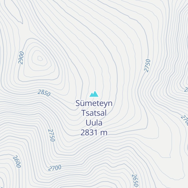 Map of Sümeteyn Tsatsal Uula