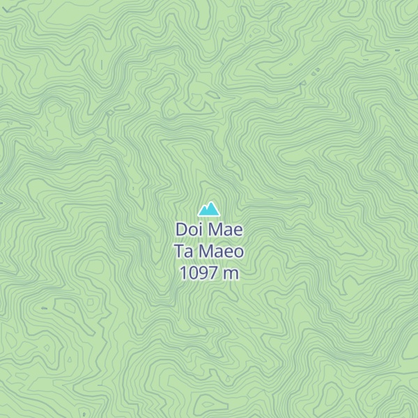 Map of Doi Mae Ta Maeo