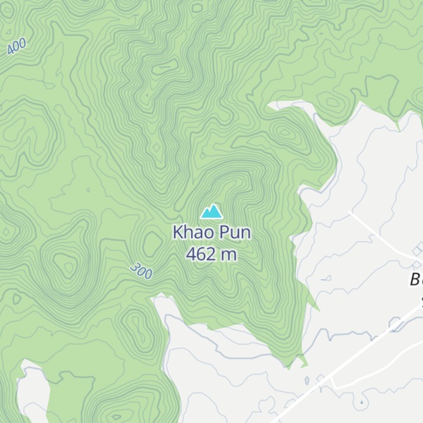 Map of Khao Pun