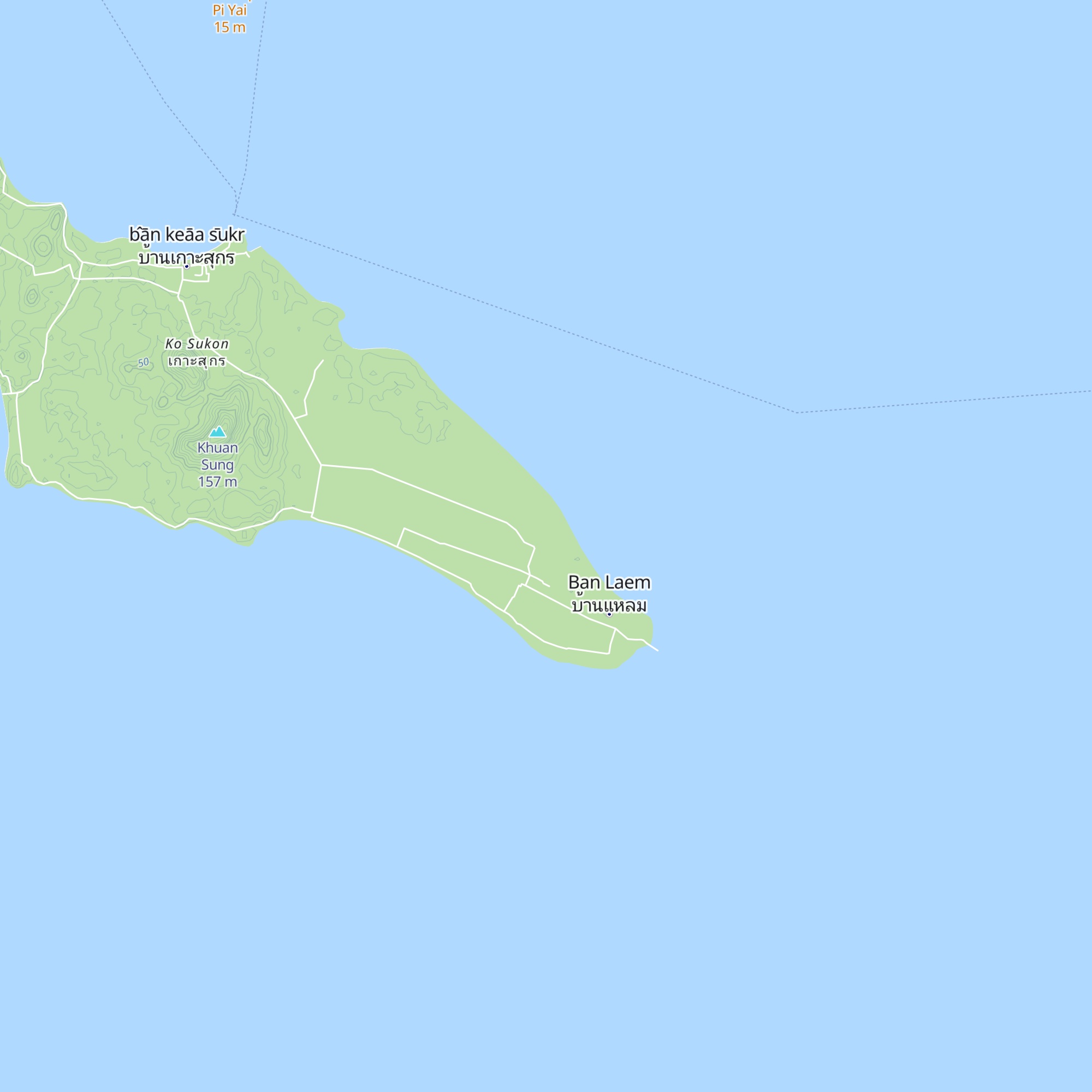 Capanna map