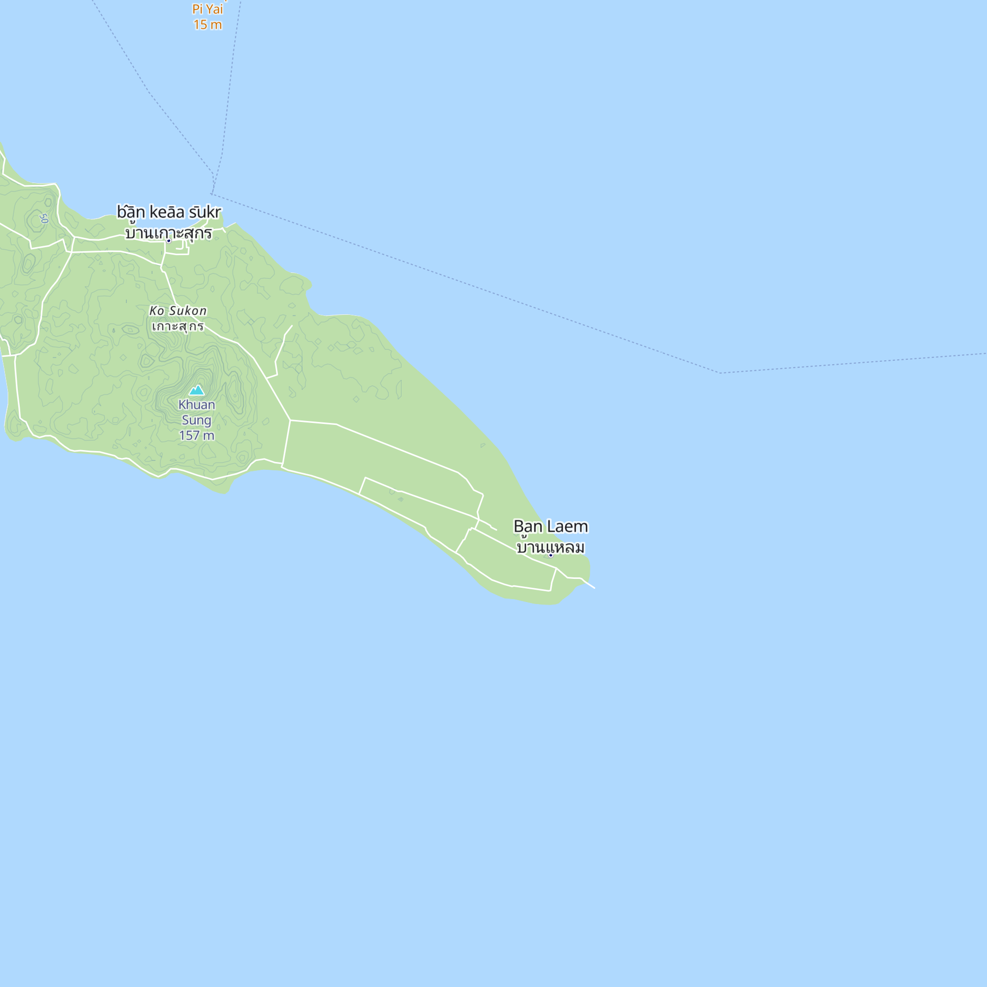 Capanna map