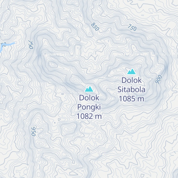 Map of Dolok Pongki