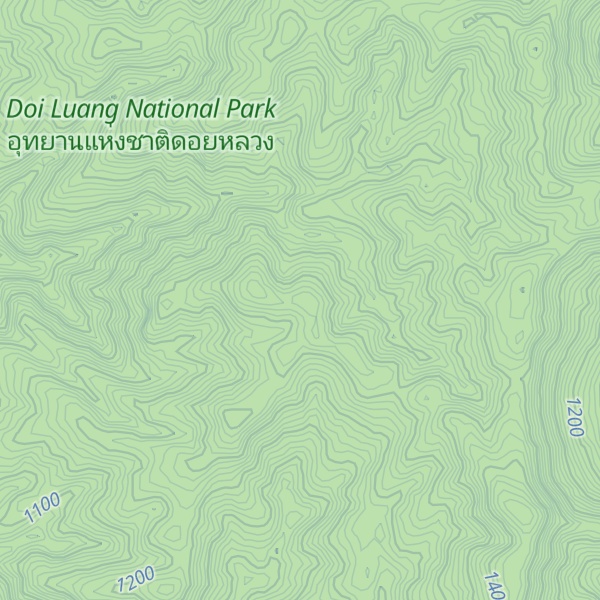 Map of Doi Hua Khun Wang