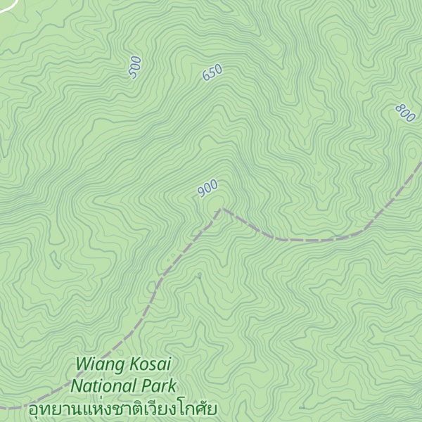Map of Doi Ton