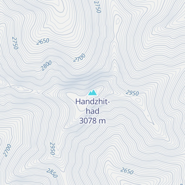 Map of Handzhit-had